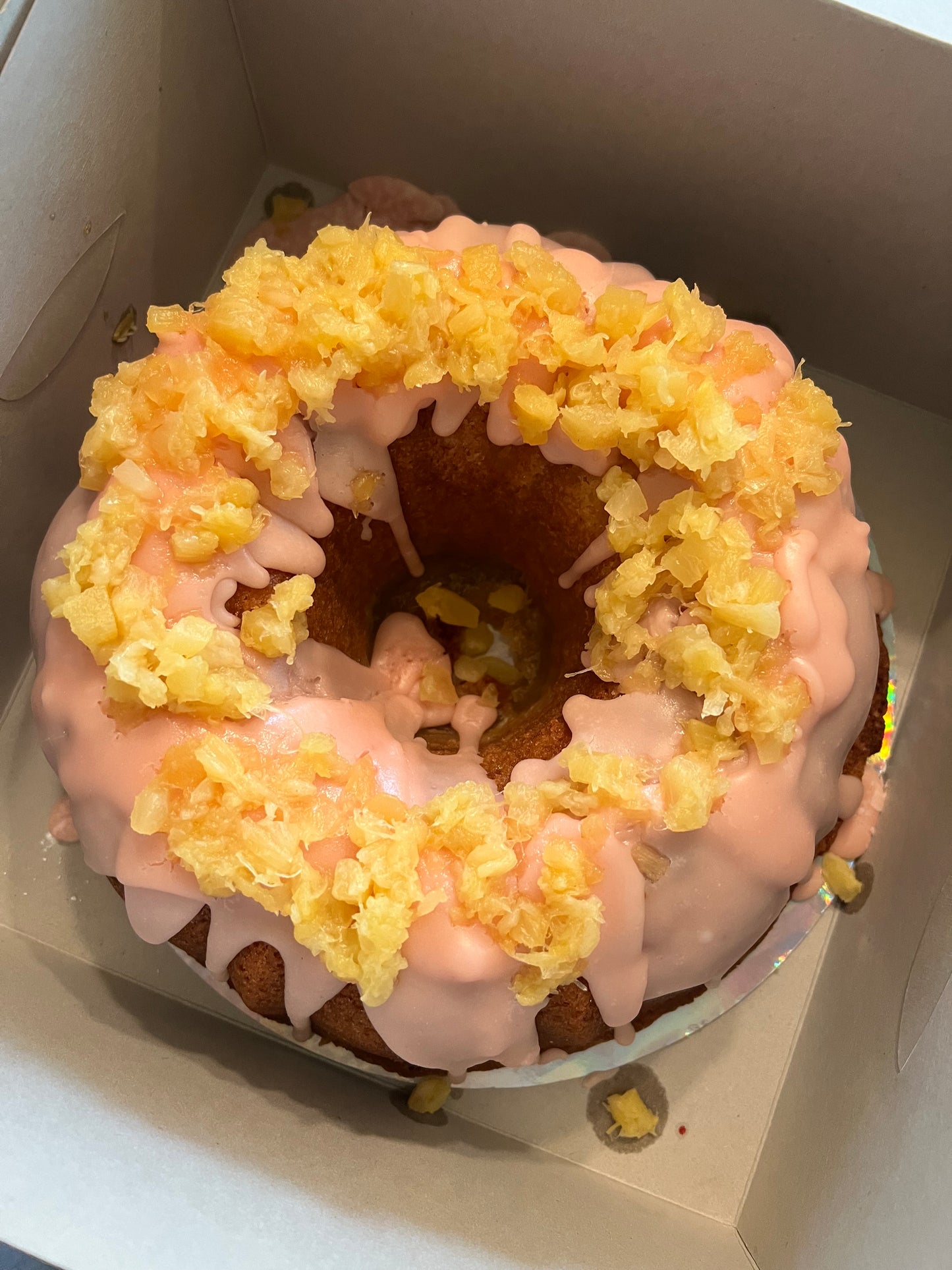 Pineapple upside down poundcake